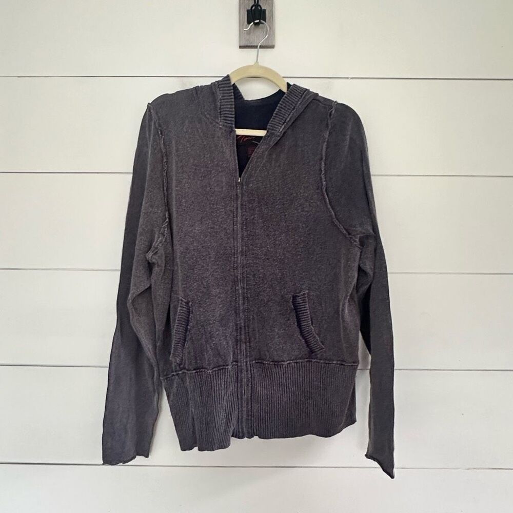 Torrid Women’s 2 Navy Sandwash Hoodie Y2K 2000s Style New
